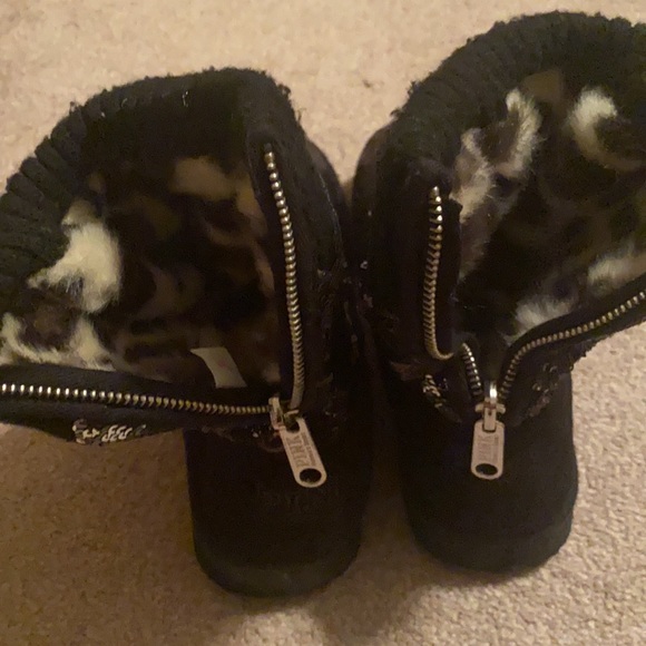 Victoria’s Secret PINK sequin boot slippers size large (8-9) - Picture 3 of 7